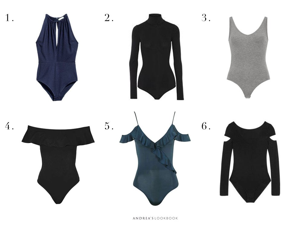 six things bodysuit numbered