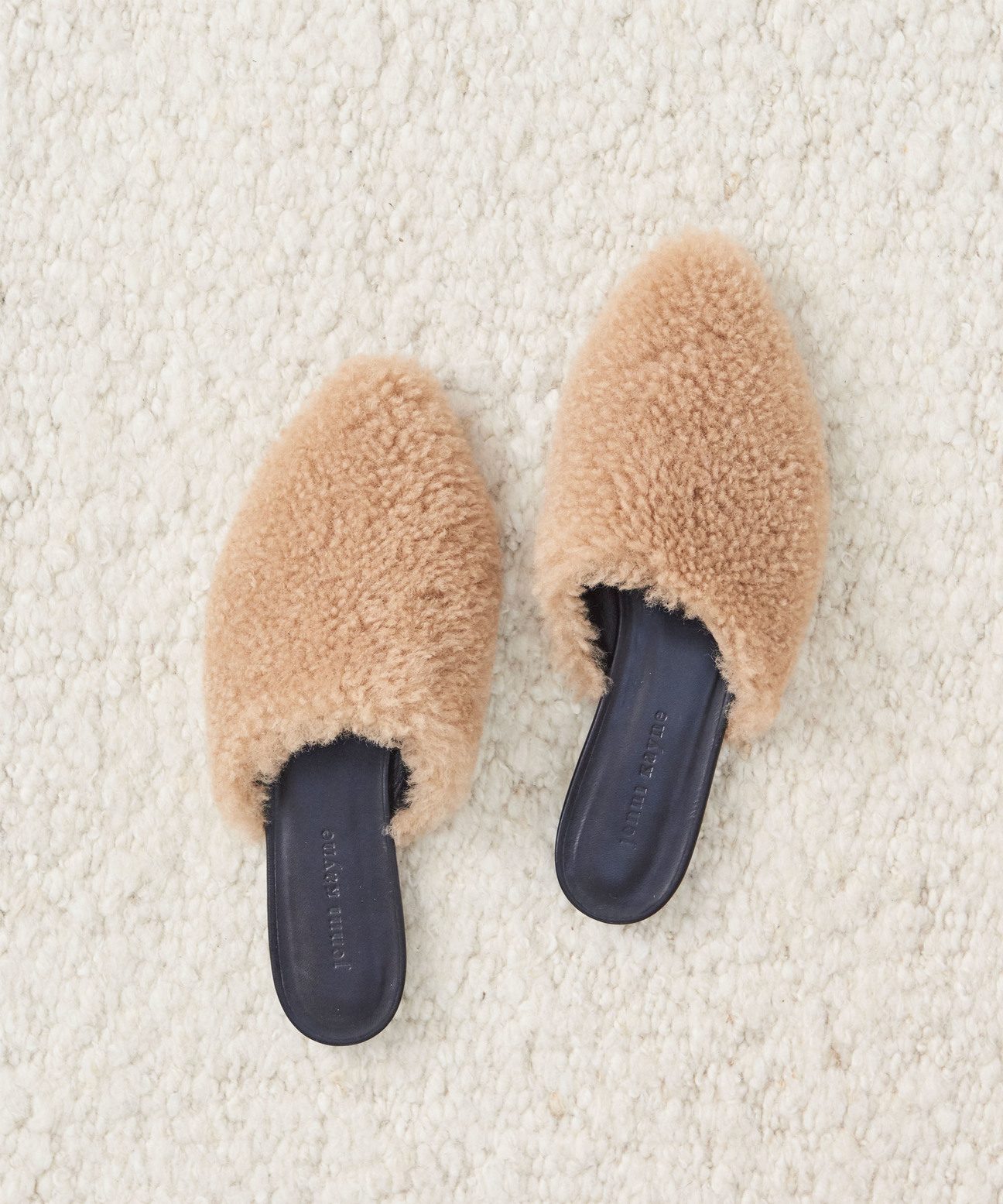 jenni kayne shearling slides