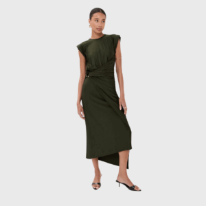 Draped Long Dress