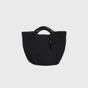 Large Woven Shopper Tote