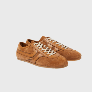 Leather and Suede Sneakers