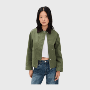 Madi Contrast Collar Jacket