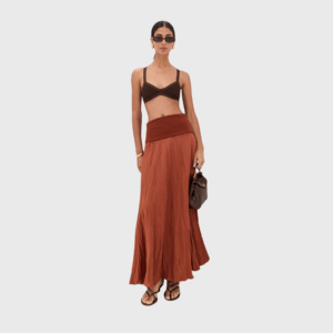Mocca Light and Sound Ankle Skirt