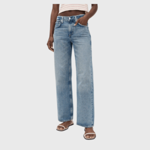 Low Rise Easy Straight Jeans