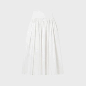 Laurence Cotton Midi Skirt