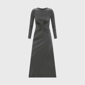 Charcoal Long Sleeve Dress