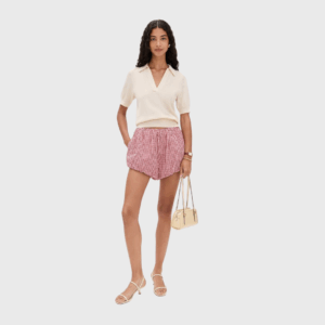 Louise Cashmere Polo Sweater