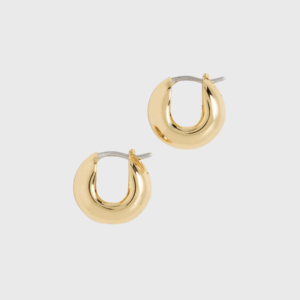 Mini Tome Hoop Earrings