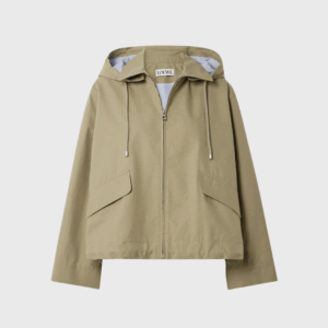 Hooded Poplin Jacket