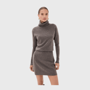 Turtle Neck Mini Dress