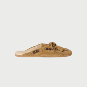 Suede Leather Mules