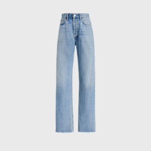 Lana Rigid Mid Rise Straight Leg Jeans