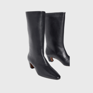 Cleo Kicked Heel Calf Boots