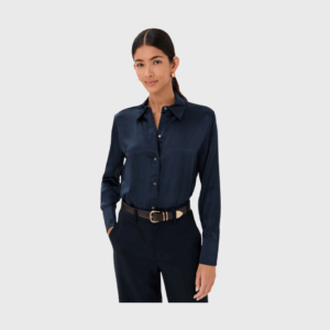 Joey Button Down Silk Top