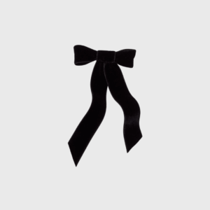 Velvet Bow Barrette