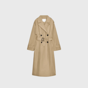 Long Breast Trench Coat