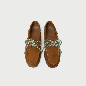 Cacao Suede Boat Shoe