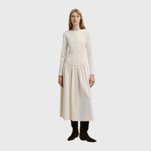 Lisette Boatneck Midi Dress