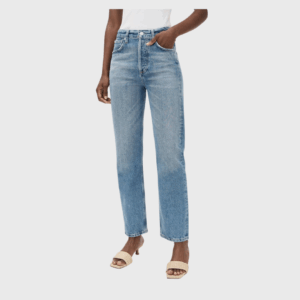 Blaine High Rise Straight Jeans
