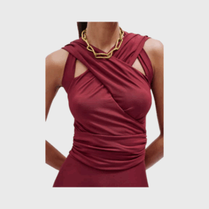 Crossover Maxi Dress