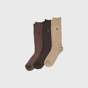 Super Soft Ribbed Dress Crew Socks