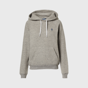 Cotton Blend Jersey Hoodie