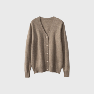 Open Front Knitted Cardigan
