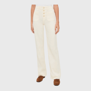 Stretch Terry Corduroy Patch Pocket Pants