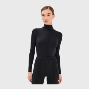 RHW Long Sleeve Thong Bodysuit