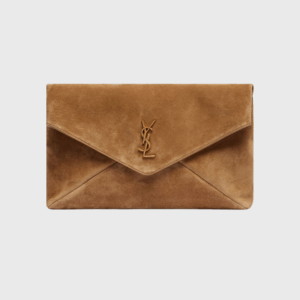 Cassandre Large Suede Clutch
