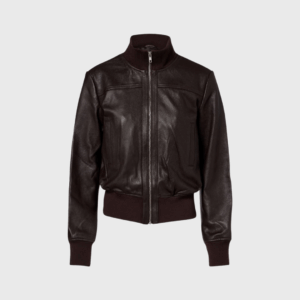 Tobias Leather Bomber Jacket