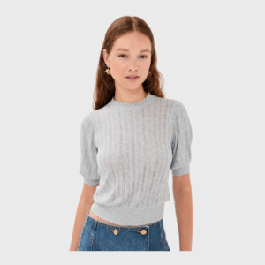 Gemma Short Sleeve Knit Top