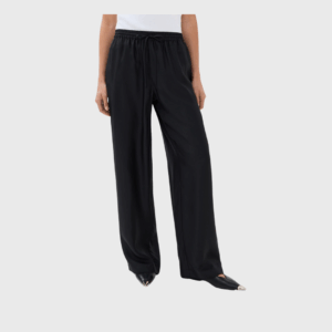 Relaxed Silk Trousers