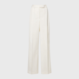 Wool Blend Wide Leg Pants