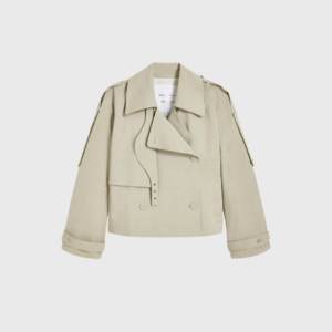 Yasmin Cropped Trench