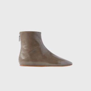 Luna Gloss Leather Ankle Boots