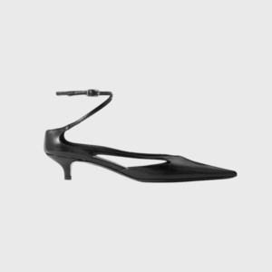 Cutout Leather Pumps