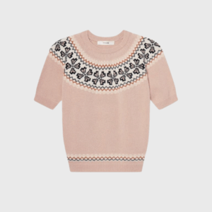 The Cashmere Fairisle Crew Sweater