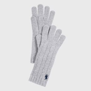 Wool Cashmere Classic Cable Gloves