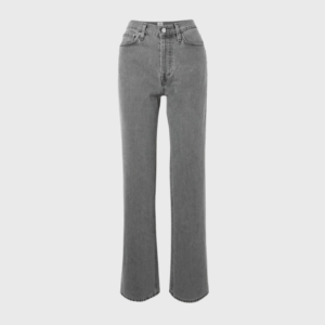 High Rise Straight Leg Organic Jeans