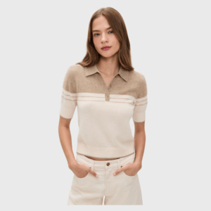 Cashmere Polo Top