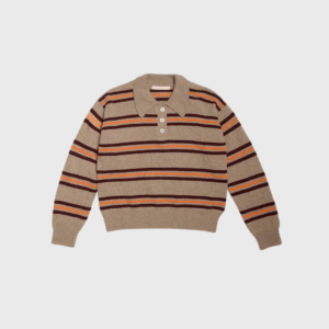 Edie Stripe Polo Shirt