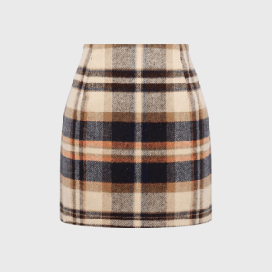 Wool Plaid Mini