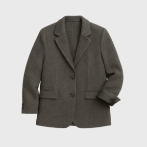 Wool Blend Casual Business Blazer