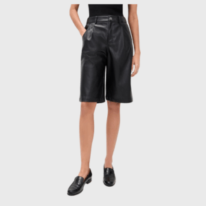 Jade Faux Leather Shorts