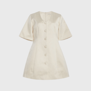 Josephine Cotton Blend Mini Dress