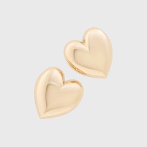 Puffy Heart Earrings