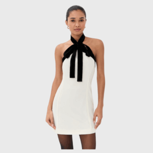 Neck Tie Jolie Mini Dress