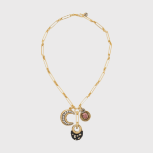 Niki Trinity Gold Tone Necklace