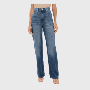 Refined Wide Leg High Rise Jeans